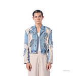 SWIRL PORT' JACKET - Kanika Goyal Label