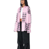 TAFFY' Grid - Blocked Shirt - Kanika Goyal Label