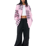 TAFFY' Grid - Blocked Shirt - Kanika Goyal Label