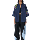 TALIA' Embellished Shirt - Kanika Goyal Label