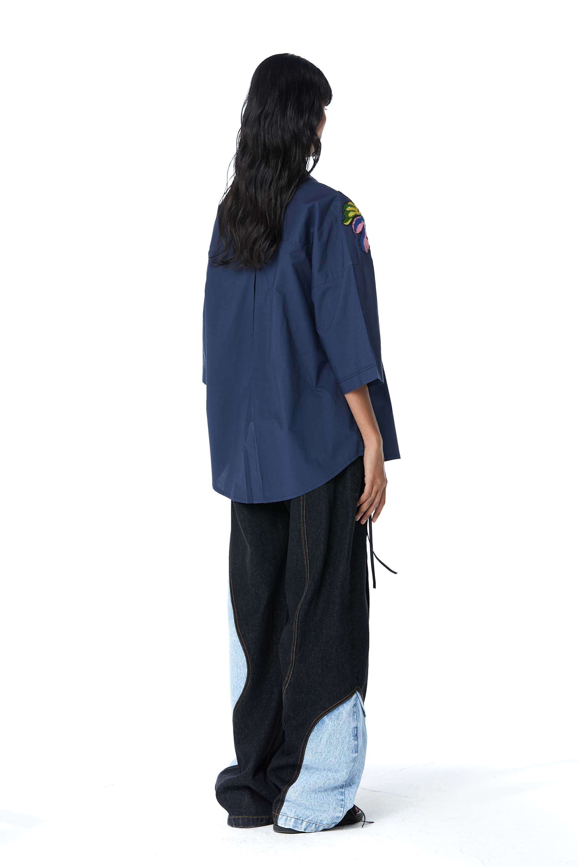 TALIA' Embellished Shirt - Kanika Goyal Label