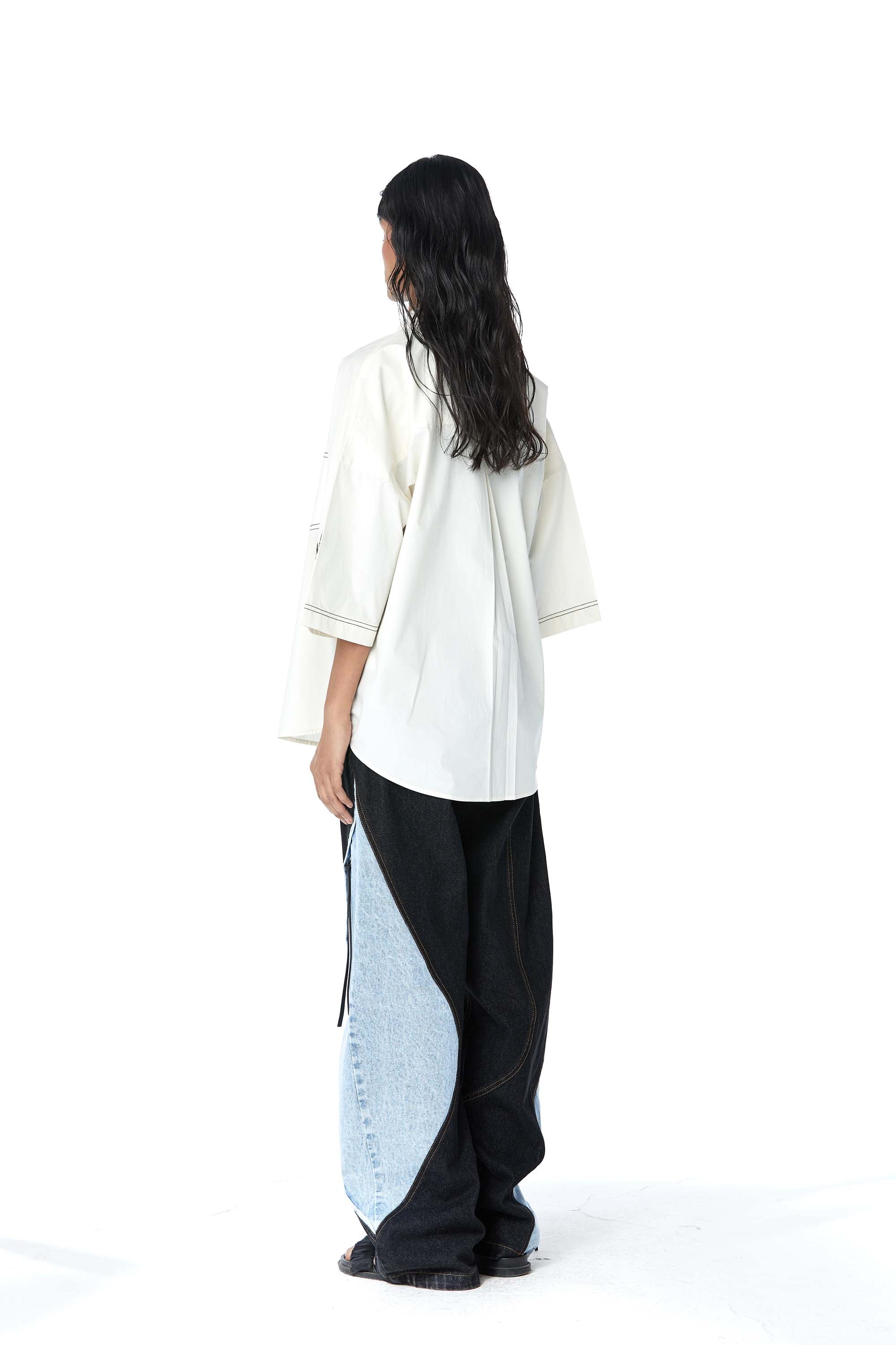 TALIA' Embellished Shirt - Kanika Goyal Label