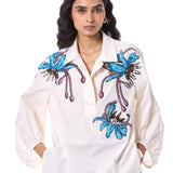 TANSY' EMBELLISHED TOP - Kanika Goyal Label