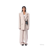TAUPE HEADSPACE' BLAZER - Kanika Goyal Label