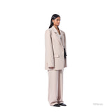 TAUPE HEADSPACE' BLAZER - Kanika Goyal Label
