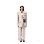 TAUPE HEADSPACE' BLAZER - Kanika Goyal Label