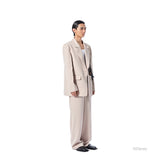 TAUPE HEADSPACE' PANTS - Kanika Goyal Label