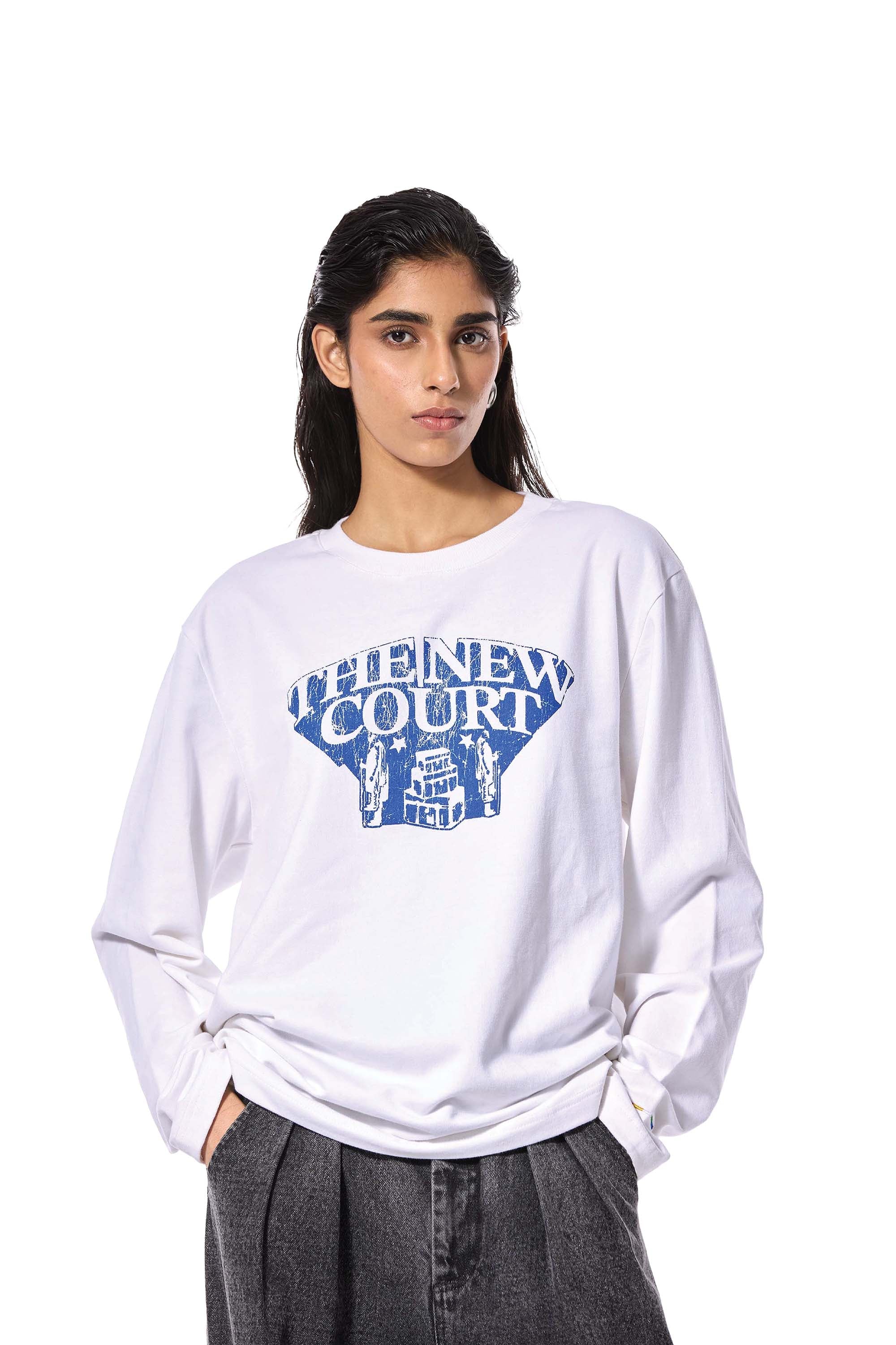 THE NEW COURT' SWEATSHIRT - Kanika Goyal Label