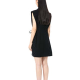 TRELLIS' EMBELLISHED DENIM DRESS - Kanika Goyal Label