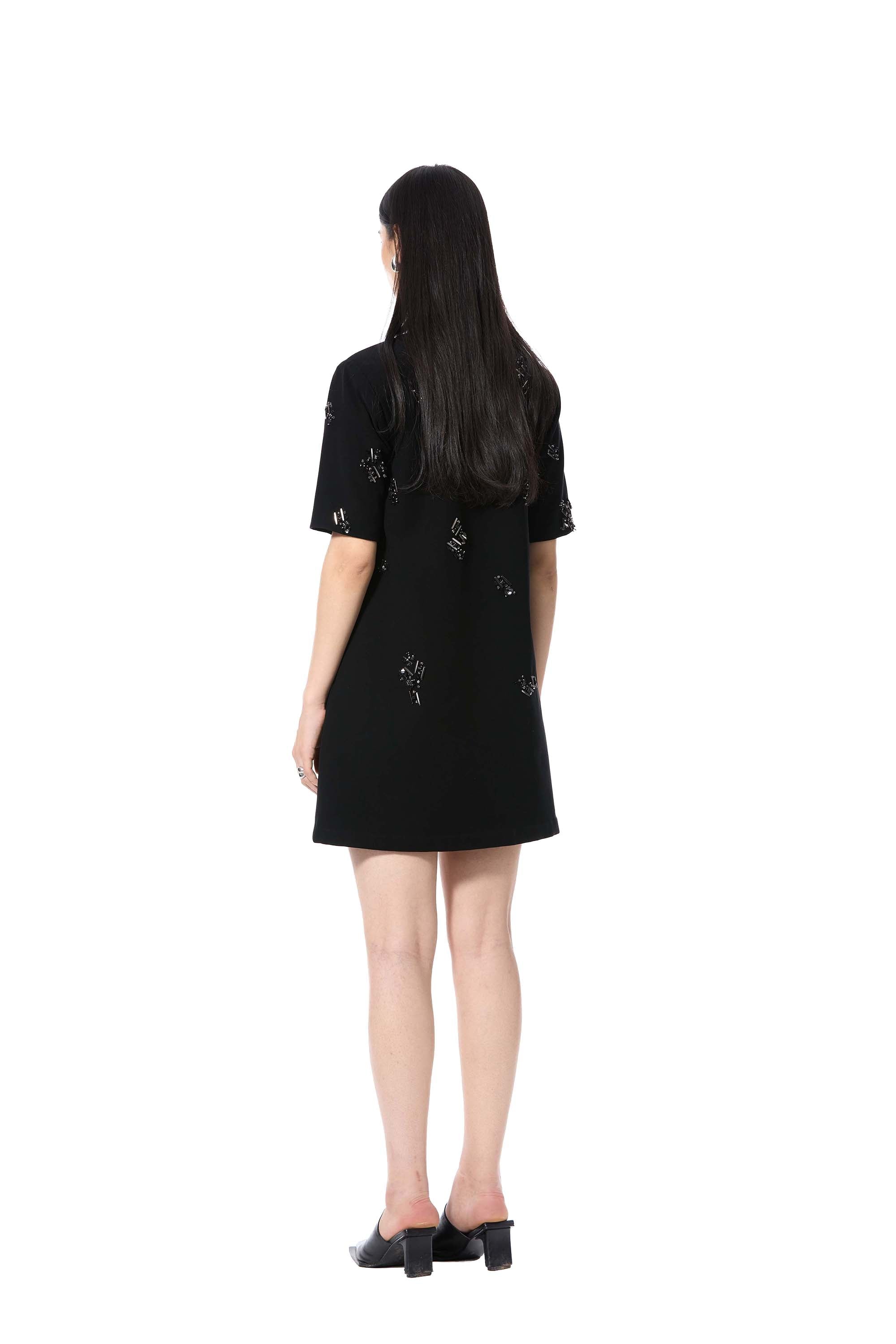 TRELLIS' EMBELLISHED DRESS - Kanika Goyal Label