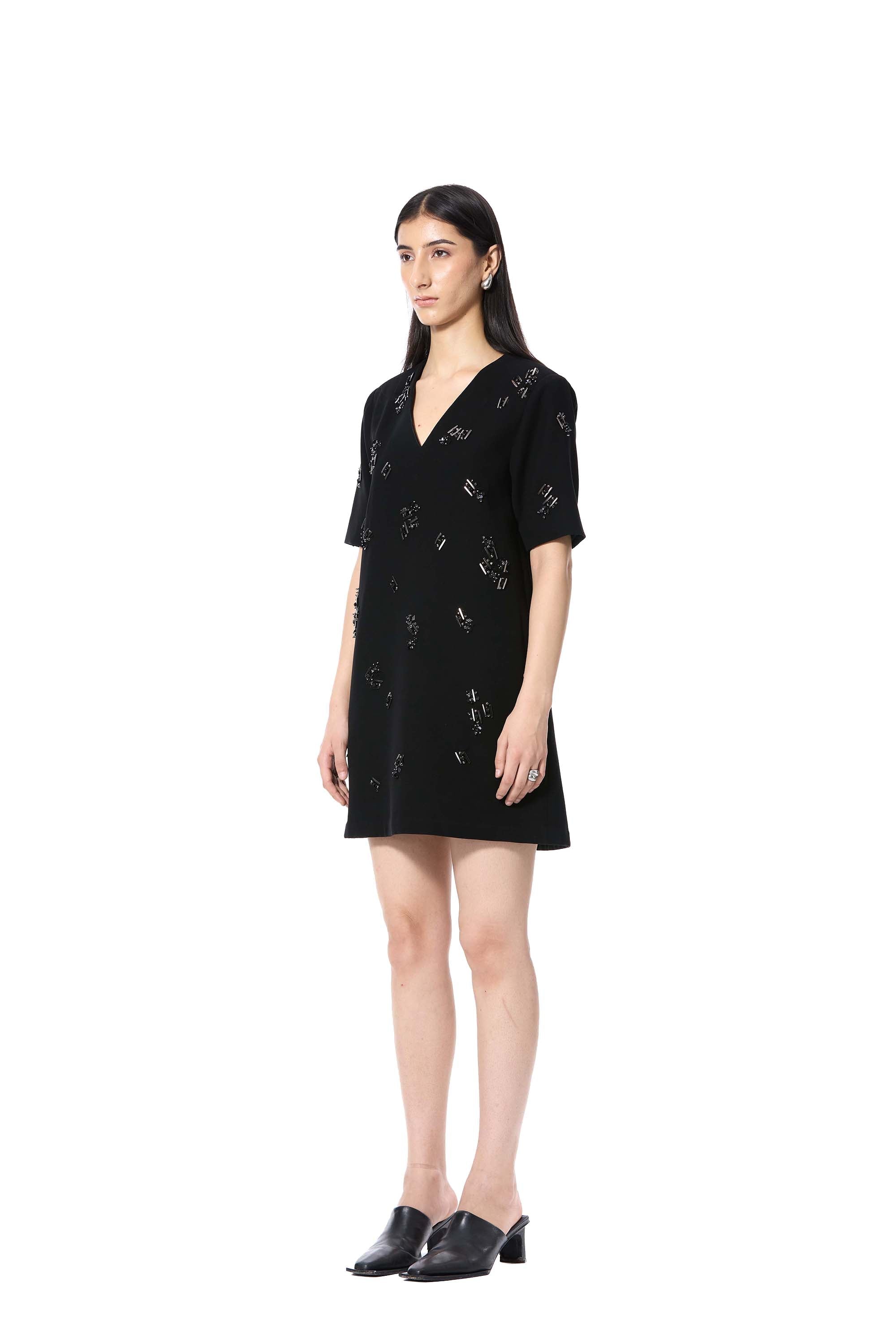 TRELLIS' EMBELLISHED DRESS - Kanika Goyal Label