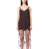 TRELLIS' EMBELLISHED SLIP DRESS - Kanika Goyal Label