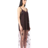 TRELLIS' EMBELLISHED SLIP DRESS - Kanika Goyal Label
