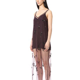 TRELLIS' EMBELLISHED SLIP DRESS - Kanika Goyal Label