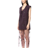 TRELLIS' EMBELLISHED VEST - Kanika Goyal Label