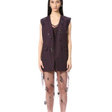 TRELLIS' EMBELLISHED VEST - Kanika Goyal Label