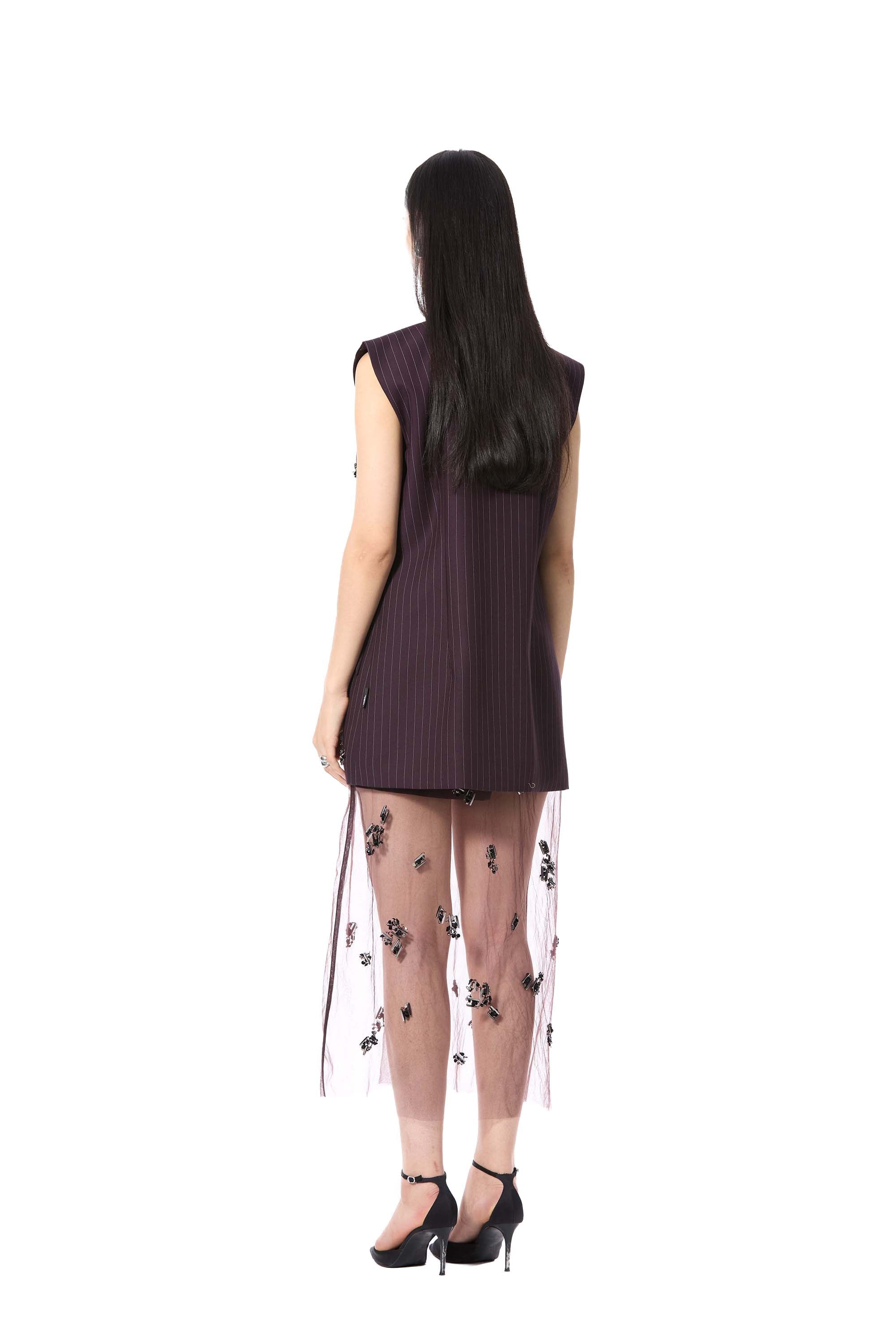 TRELLIS' EMBELLISHED VEST - Kanika Goyal Label