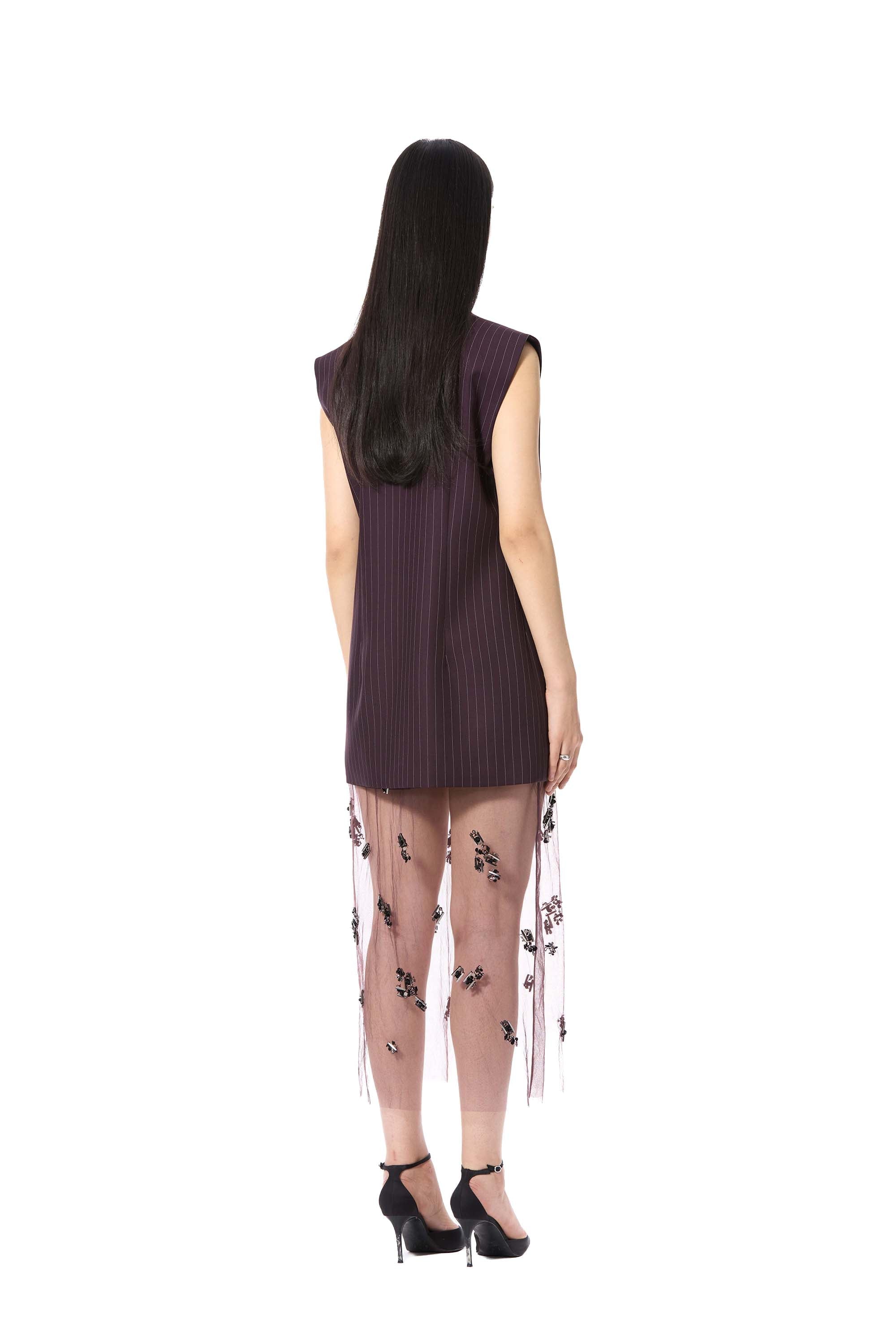 TRELLIS' EMBELLISHED VEST - Kanika Goyal Label