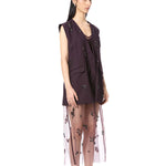 TRELLIS' EMBELLISHED VEST - Kanika Goyal Label