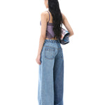'TWINLINE' DENIM PANTS - Kanika Goyal Label