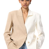 'UMBREL' HALF & HALF BLAZER - Kanika Goyal Label