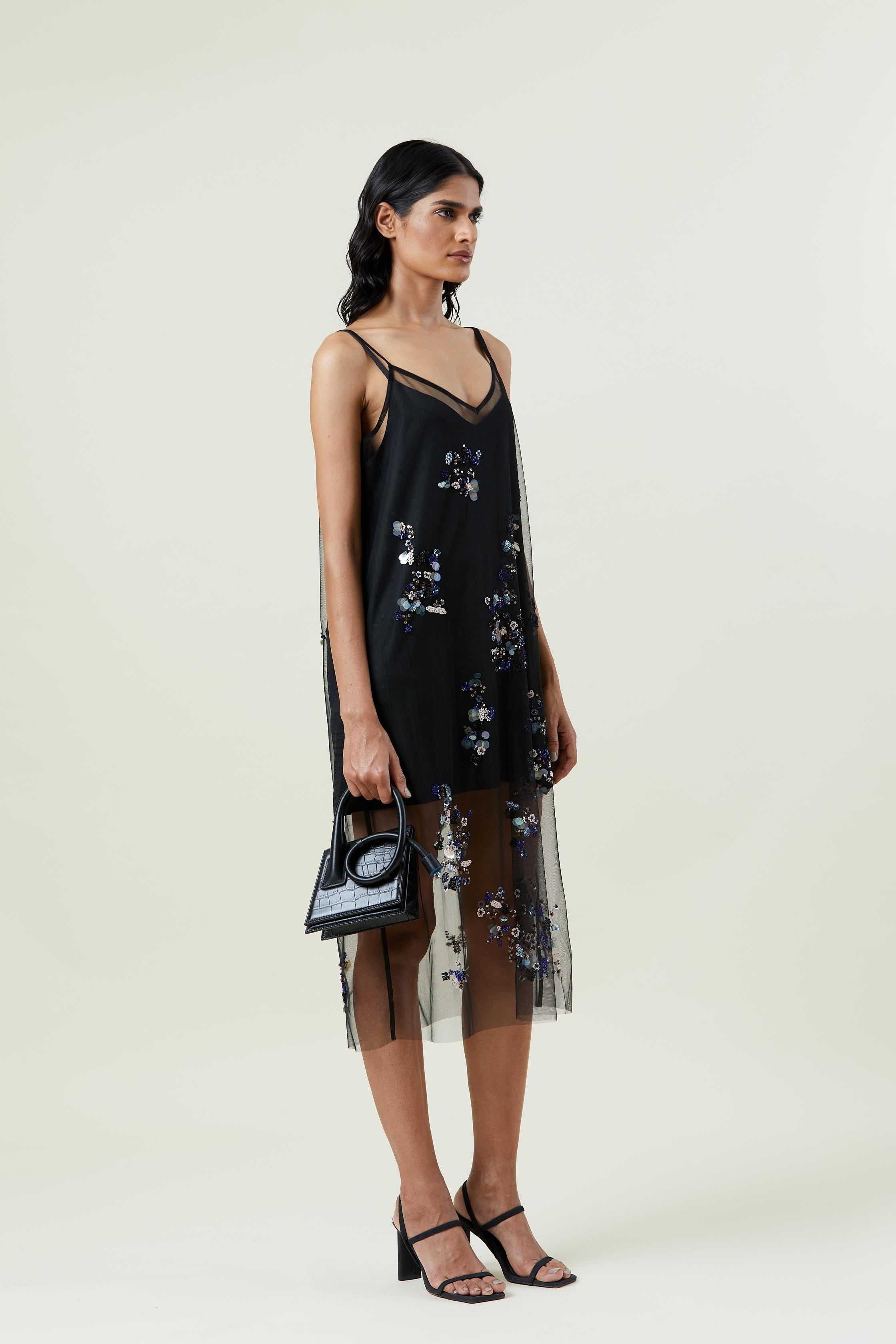 VAPOUR 2.0 Embellished Dress - Kanika Goyal Label
