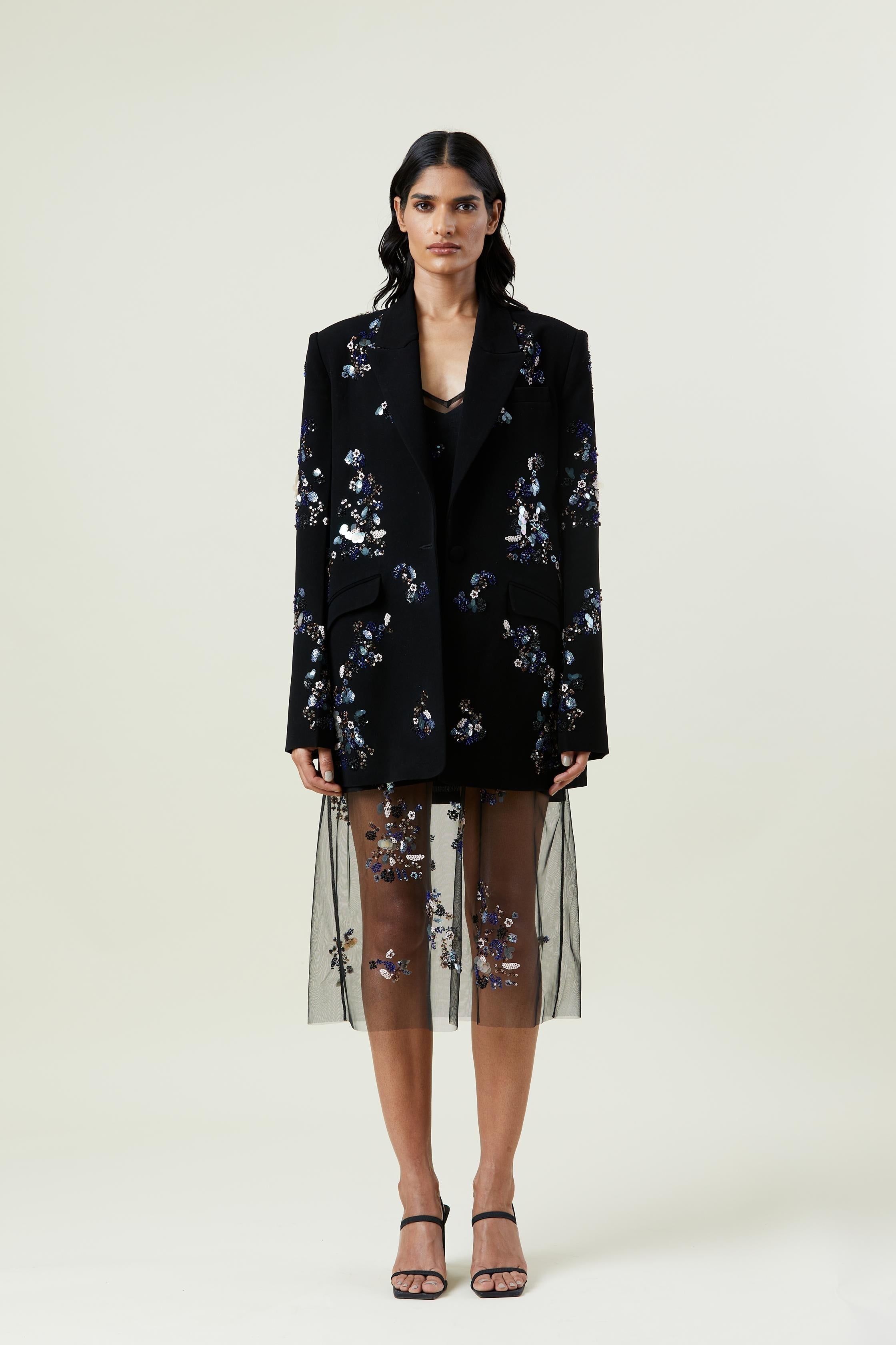 VAPOUR 2.0 Embellished Dress - Kanika Goyal Label