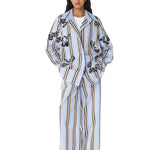 ‘VELA’ Faux Leather Appliquè Set - Kanika Goyal Label