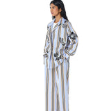 ‘VELA’ Faux Leather Appliquè Set - Kanika Goyal Label