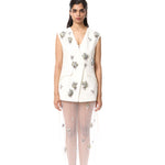 'VELNYX' EMBELLISHED SLIP DRESS - Kanika Goyal Label
