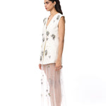'VELNYX' EMBELLISHED SLIP DRESS - Kanika Goyal Label