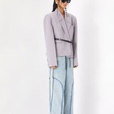 VELOUR BLAZER - Kanika Goyal Label