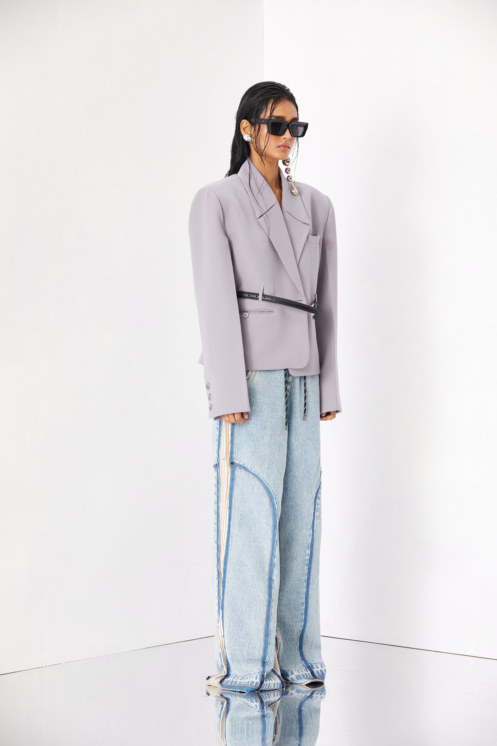 VELOUR BLAZER - Kanika Goyal Label