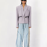 VELOUR BLAZER - Kanika Goyal Label