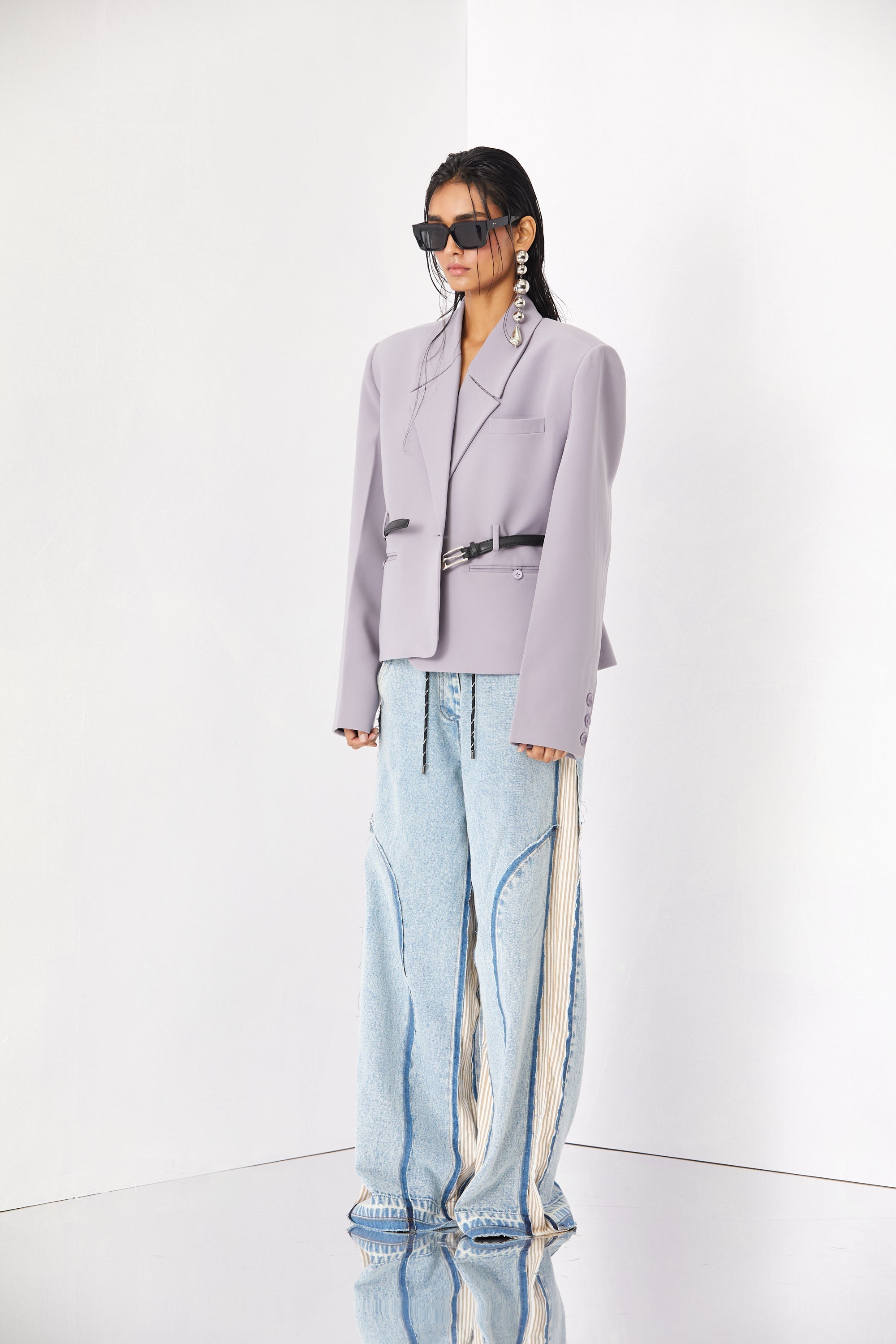 VELOUR BLAZER - Kanika Goyal Label