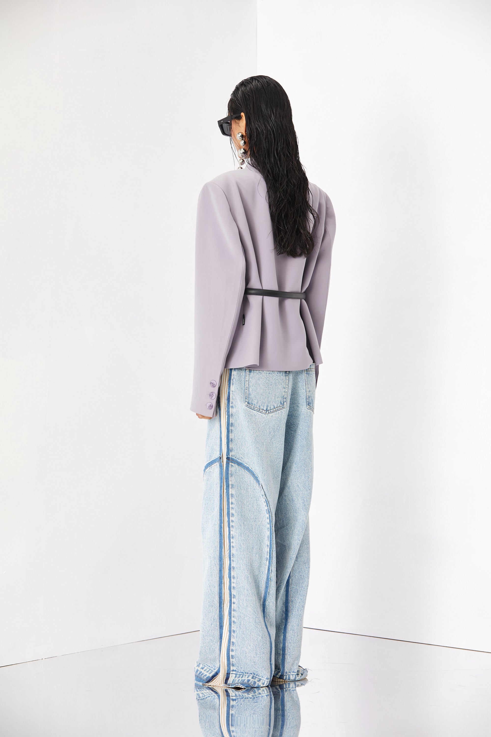 VELOUR BLAZER - Kanika Goyal Label