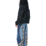 'VIPER' DENIM PANTS - Kanika Goyal Label