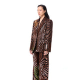 WARPED MATTER EMBELLISHED BLAZER - Kanika Goyal Label