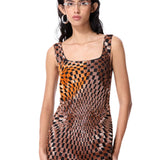 WARPED MATTER EMBELLISHED DRESS - Kanika Goyal Label