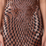 WARPED MATTER EMBELLISHED DRESS - Kanika Goyal Label