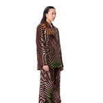 WARPED MATTER EMBELLISHED PANTS - Kanika Goyal Label