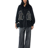 WARPED VINE Denim Appliqu Shirt - Kanika Goyal Label