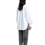 Warped Vine' Denim Appliqué Shirt - Kanika Goyal Label