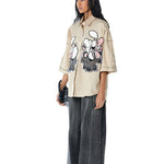 WARPED VINE Dual Embellished Shirt - Kanika Goyal Label