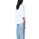 WARPED VINE' Dual Embellished Shirt - Kanika Goyal Label