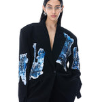 ‘WEAVETRACE’ BLAZER - Kanika Goyal Label