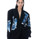 ‘WEAVETRACE’ BLAZER - Kanika Goyal Label