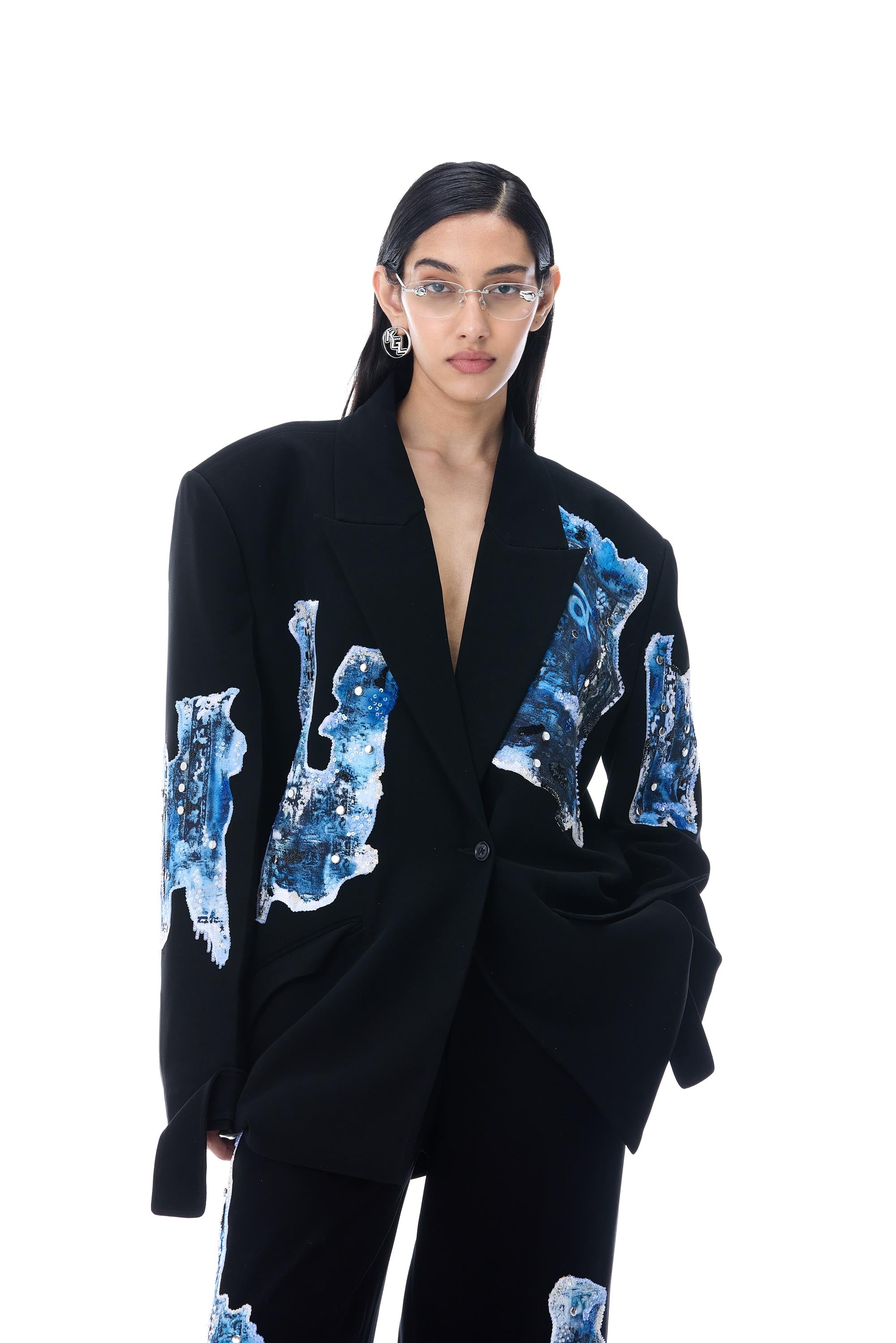 ‘WEAVETRACE’ BLAZER - Kanika Goyal Label