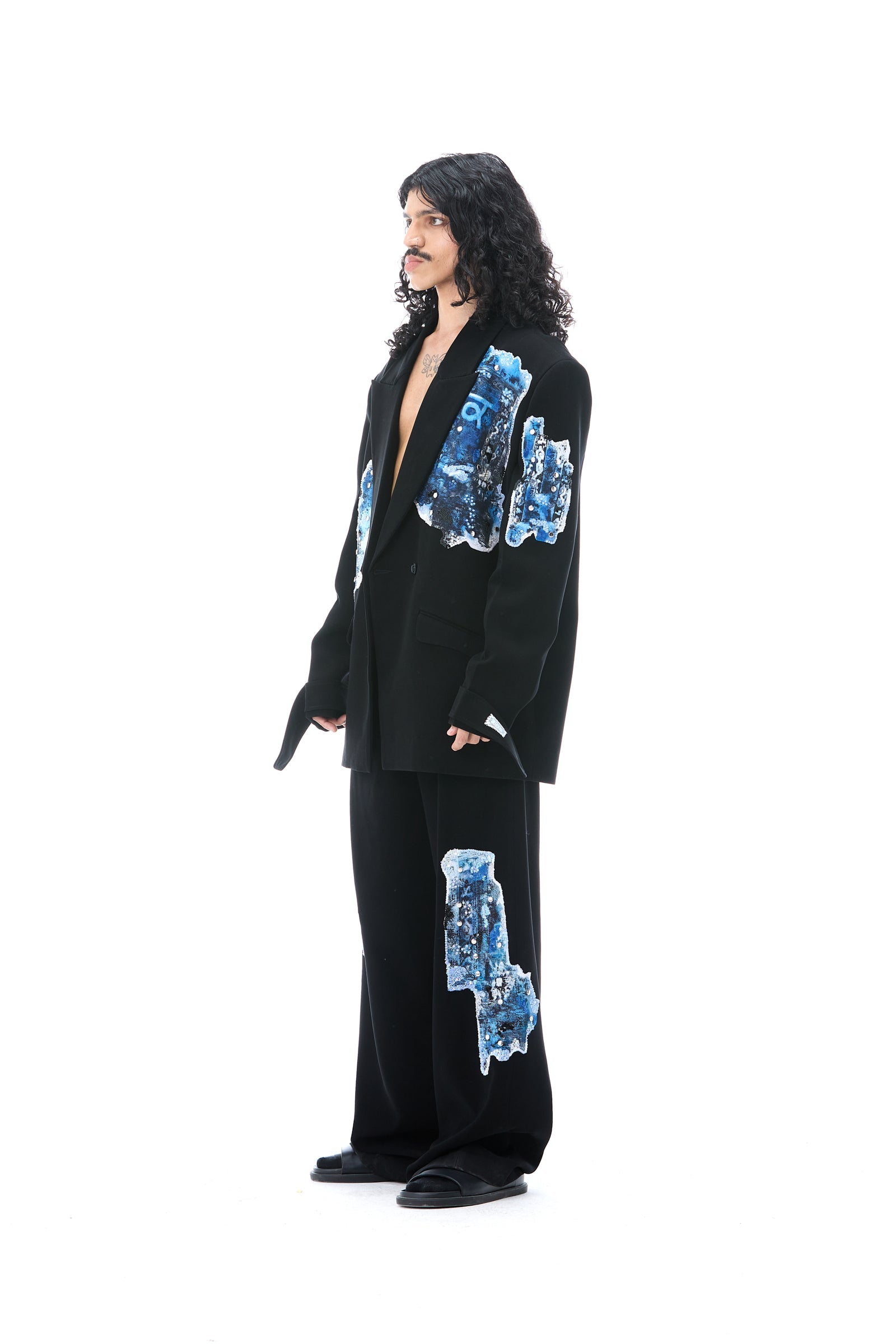 ‘WEAVETRACE' BLAZER - Kanika Goyal Label