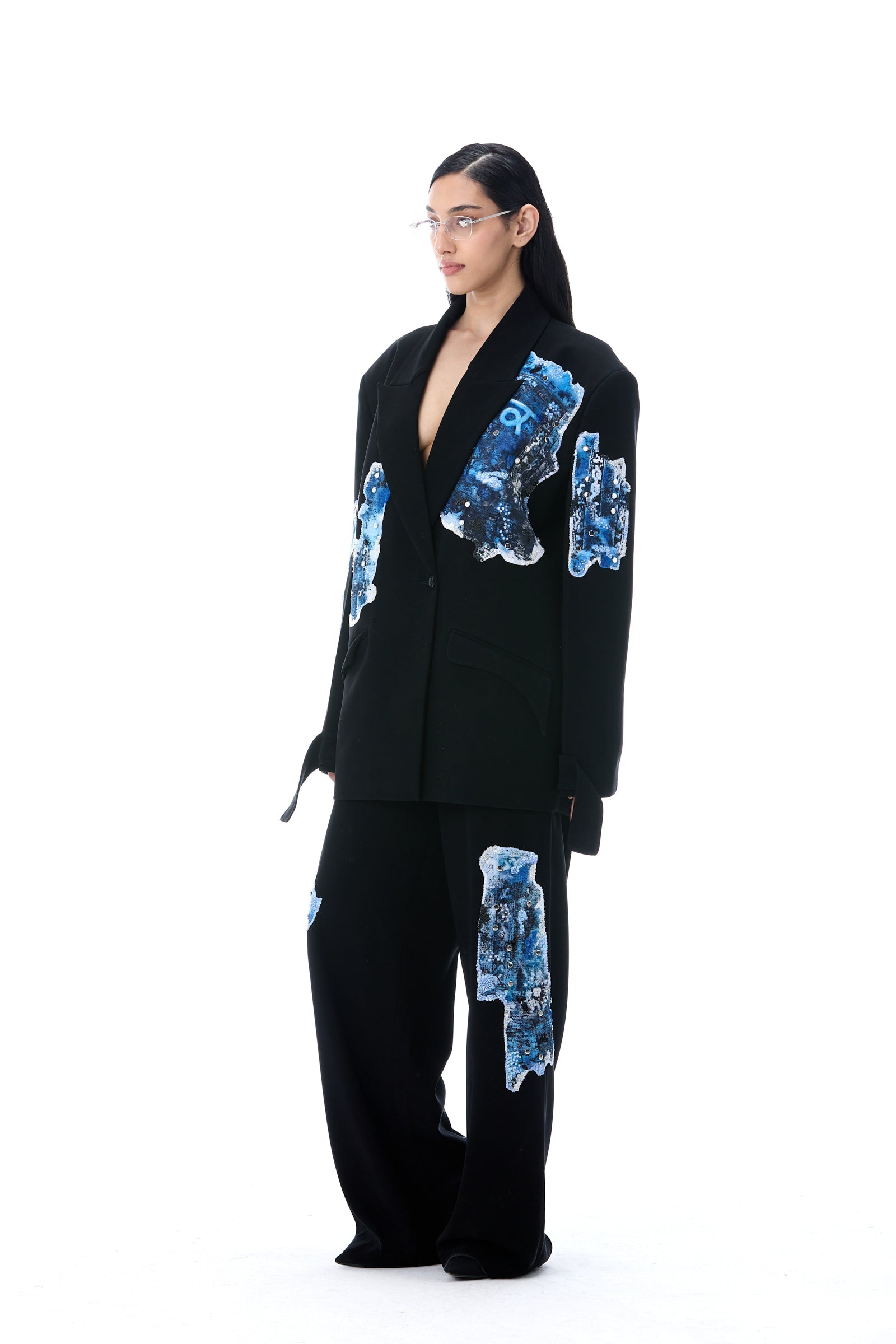 ‘WEAVETRACE’ BLAZER - Kanika Goyal Label